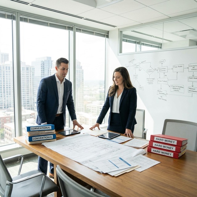 when to use hard money vs conventional financing Florida - decision framework